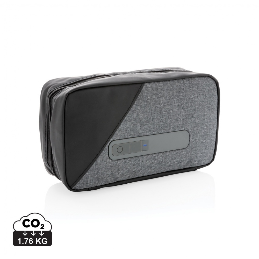 Logotrade mainostuote tuotekuva: Kannettava UV-C sterilointitasku sisäänrakennetulla akulla